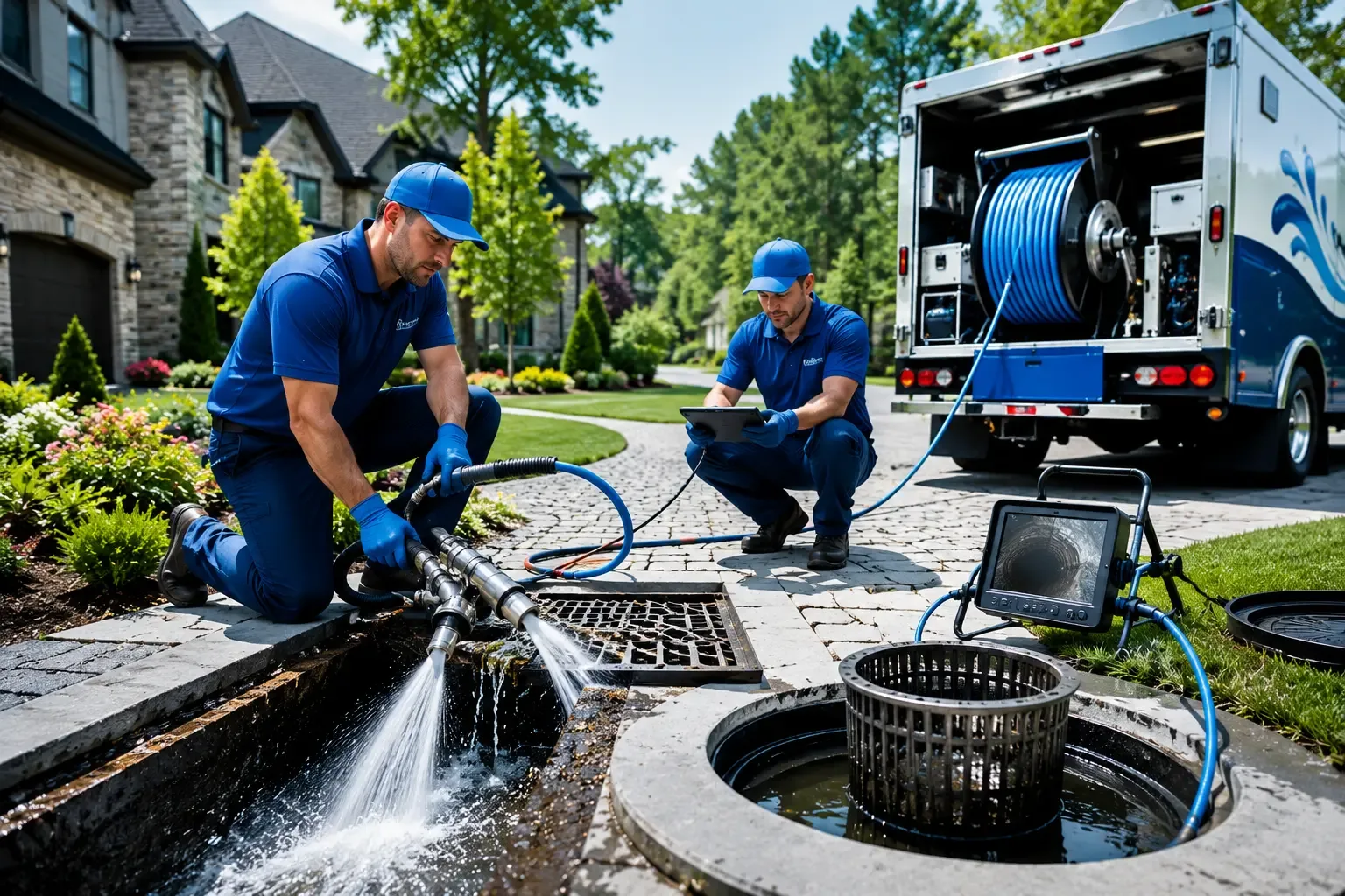 Local outdoor drain cleaning professionals in North Bloomfield, OH
