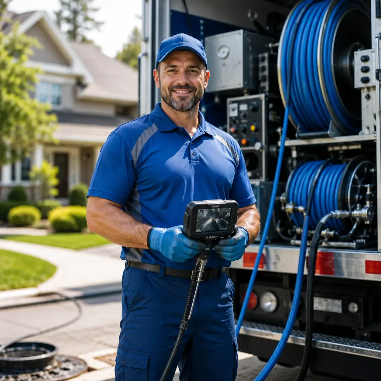 Local outdoor drain cleaning specialists in North Bloomfield, OH